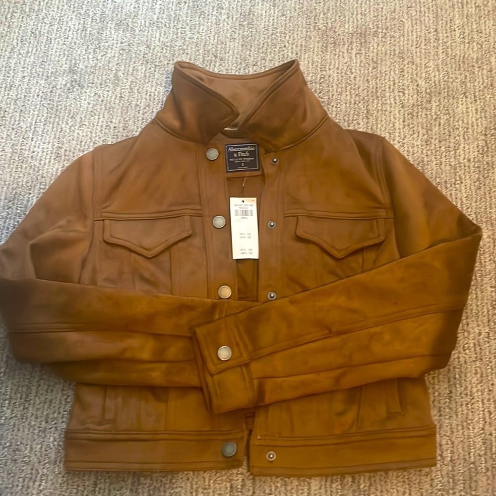 Abercrombie & fitch brown jacket with tag